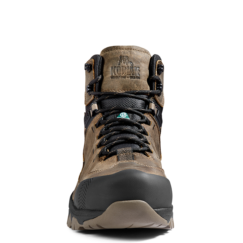 Men's Kodiak Quest Bound Mid Waterproof Composite Toe Hiker Safety Work Boot image number 3
