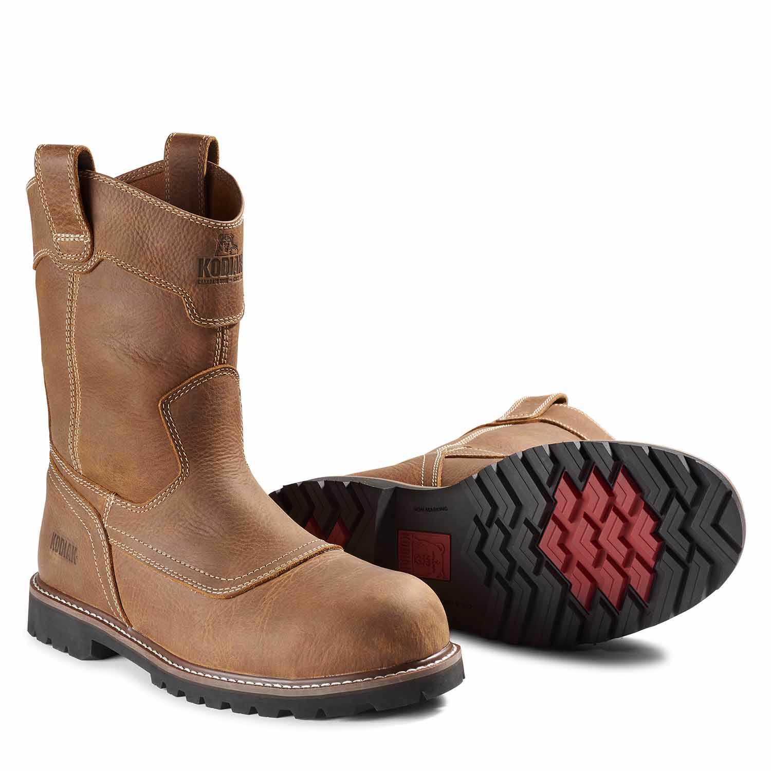 Breathable pull on work boots on sale